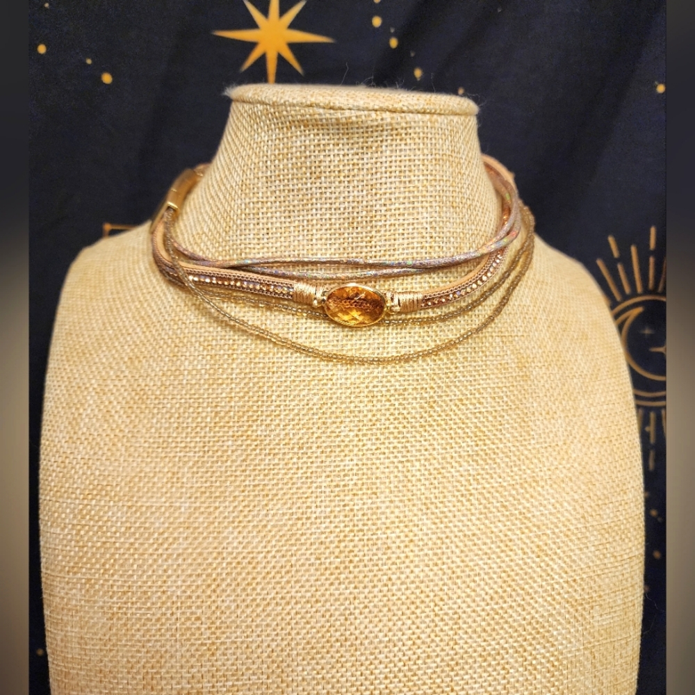 Treska Multi-Layer Choker Necklace